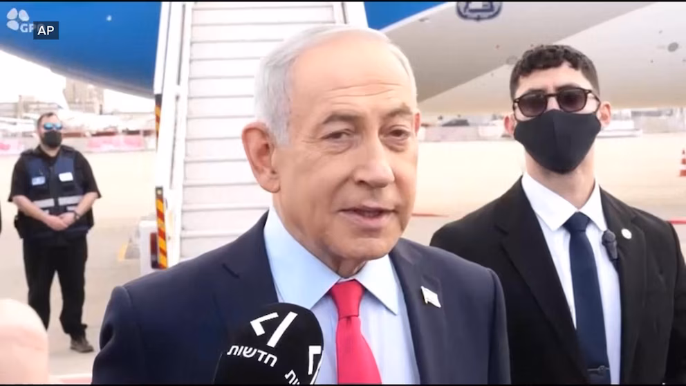 Netanyahu travels to America to confer with Trump about Iran. 2