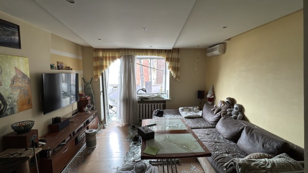 Three-time Ukrainian champion covers his wife with his body during a Russian drone attack (photo) 6