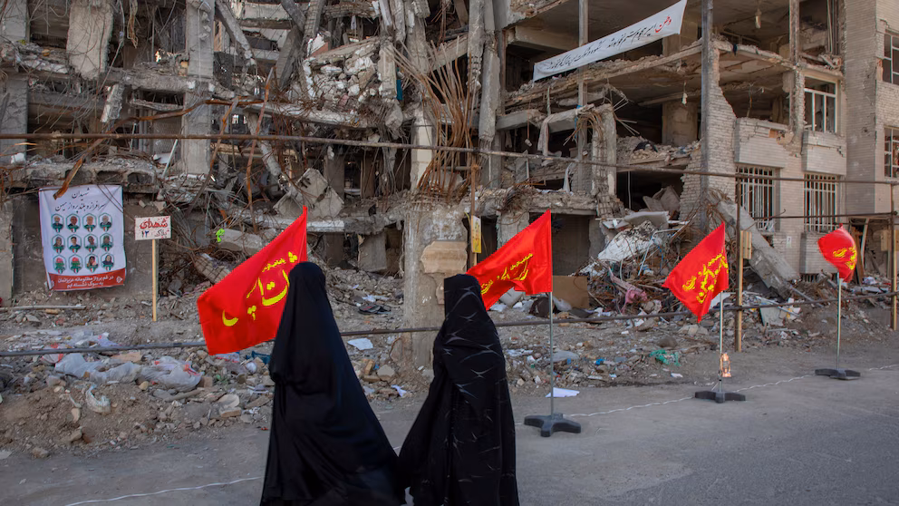 Bombing persists, regime clings; Iranians feel stuck. 6