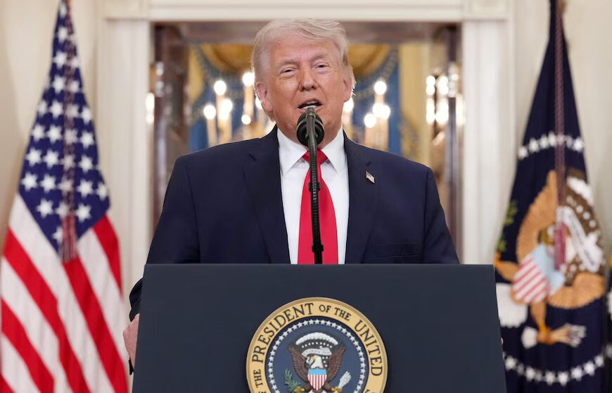 Trump declares Iran no longer poses danger to US.