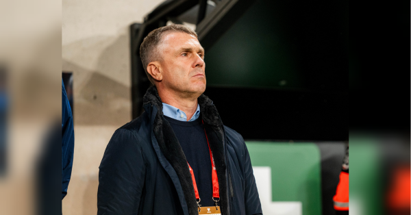 The Ukrainian national football team is left without a head coach
