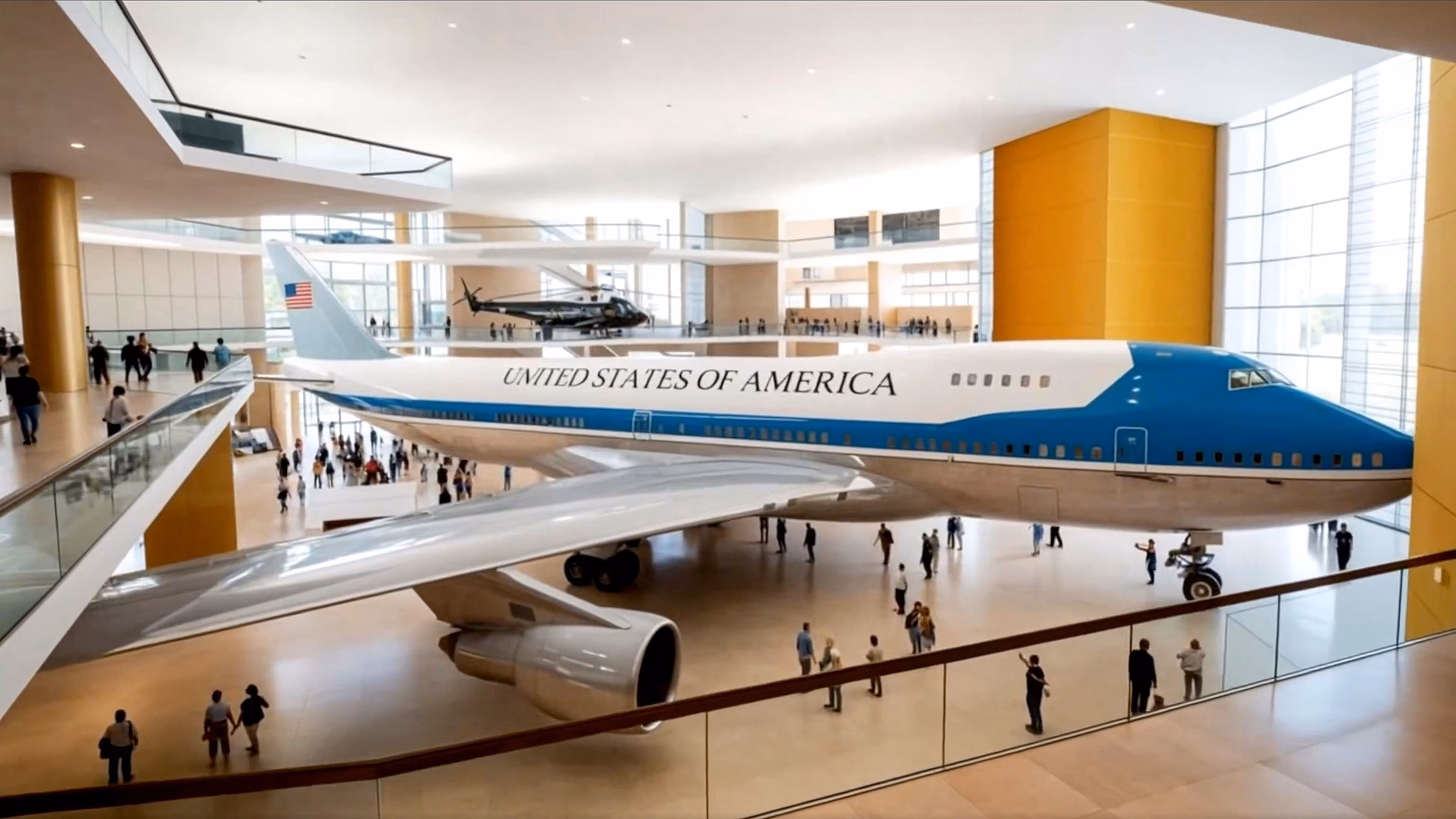 Trump details designs for presidential library, featuring donated Air Force One and Oval Office copy 10