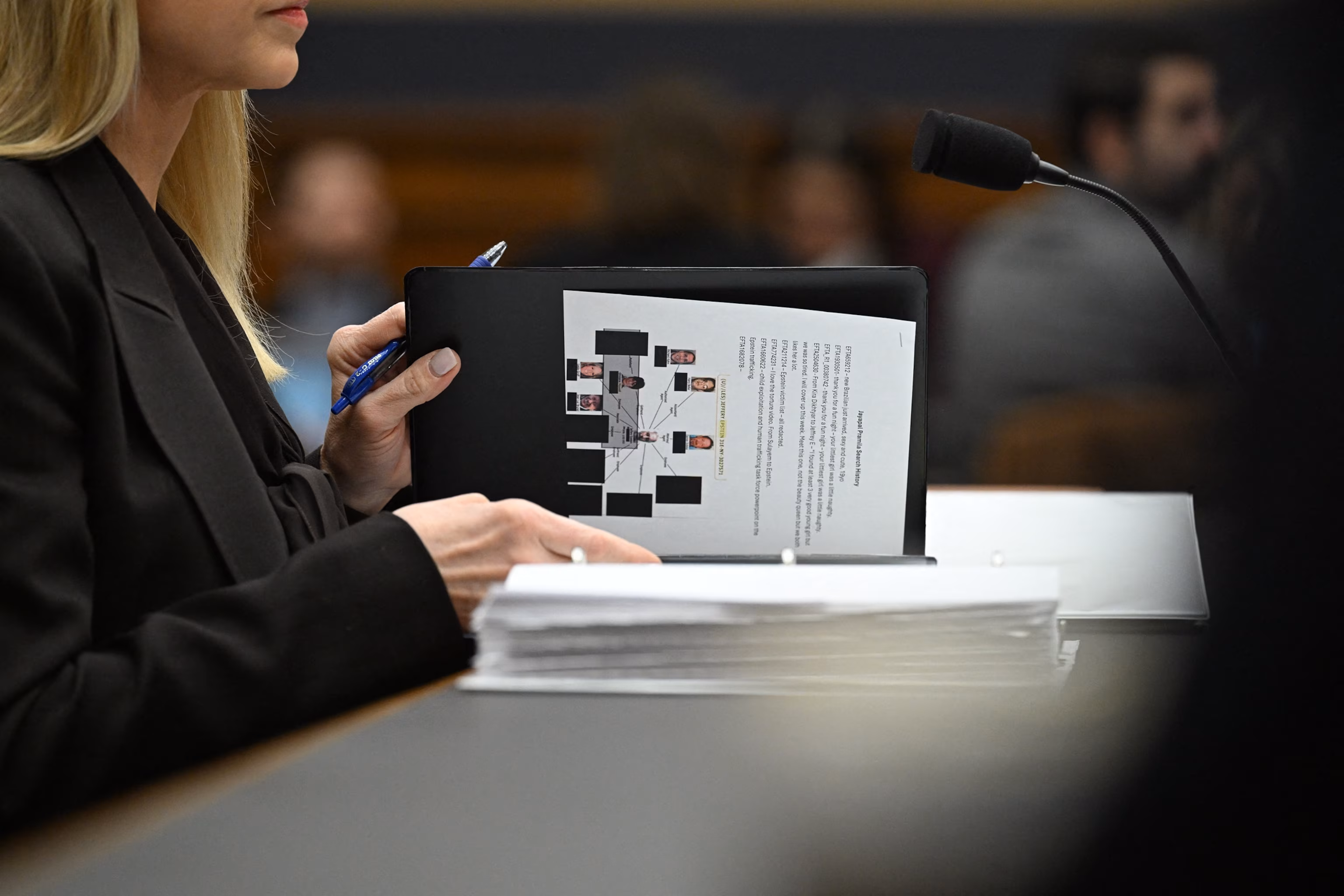 Bondi's Epstein Files Fiasco: Binders, "Client Roster," "Slambook" 9