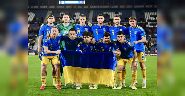 Ukrainian national football team players overshadowed the victory&hellip;