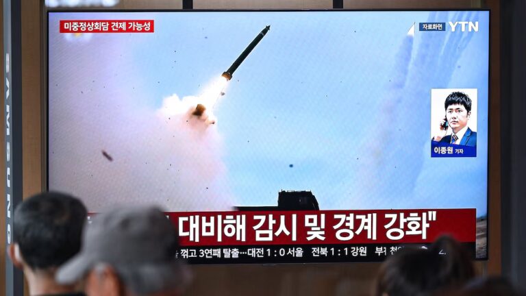 Pyongyang fires 'several' ballistic rockets, Seoul reports 1