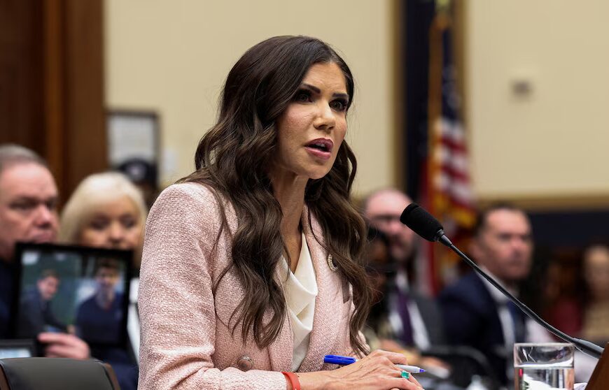 DHS Watchdog Examining Deals Overseen by Former Secretary Noem