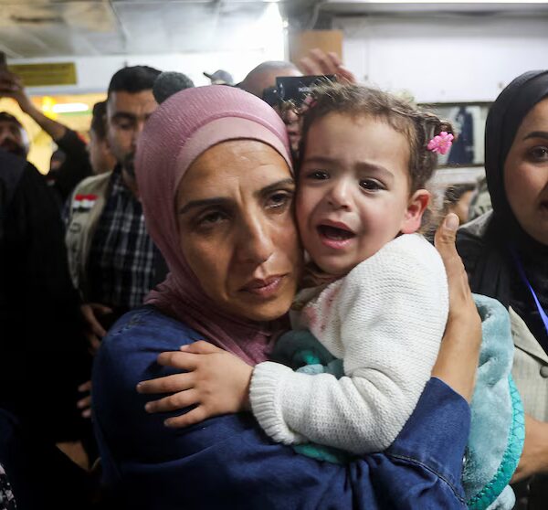 HOME 56 Palestinian Infants, Distant Since War’s Onset, Together Again After Two Years