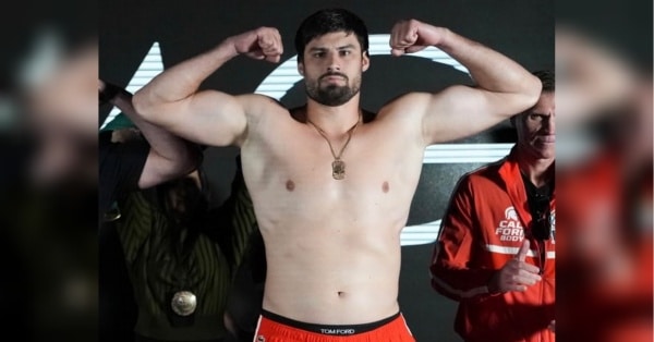 Undefeated Ukrainian heavyweight with a broken nose destroys US opponent (video)