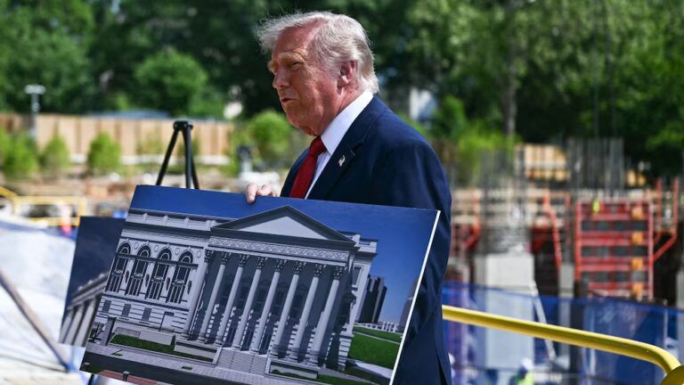 Trump Touts Ballroom as 'Protection' During Site Tour 3