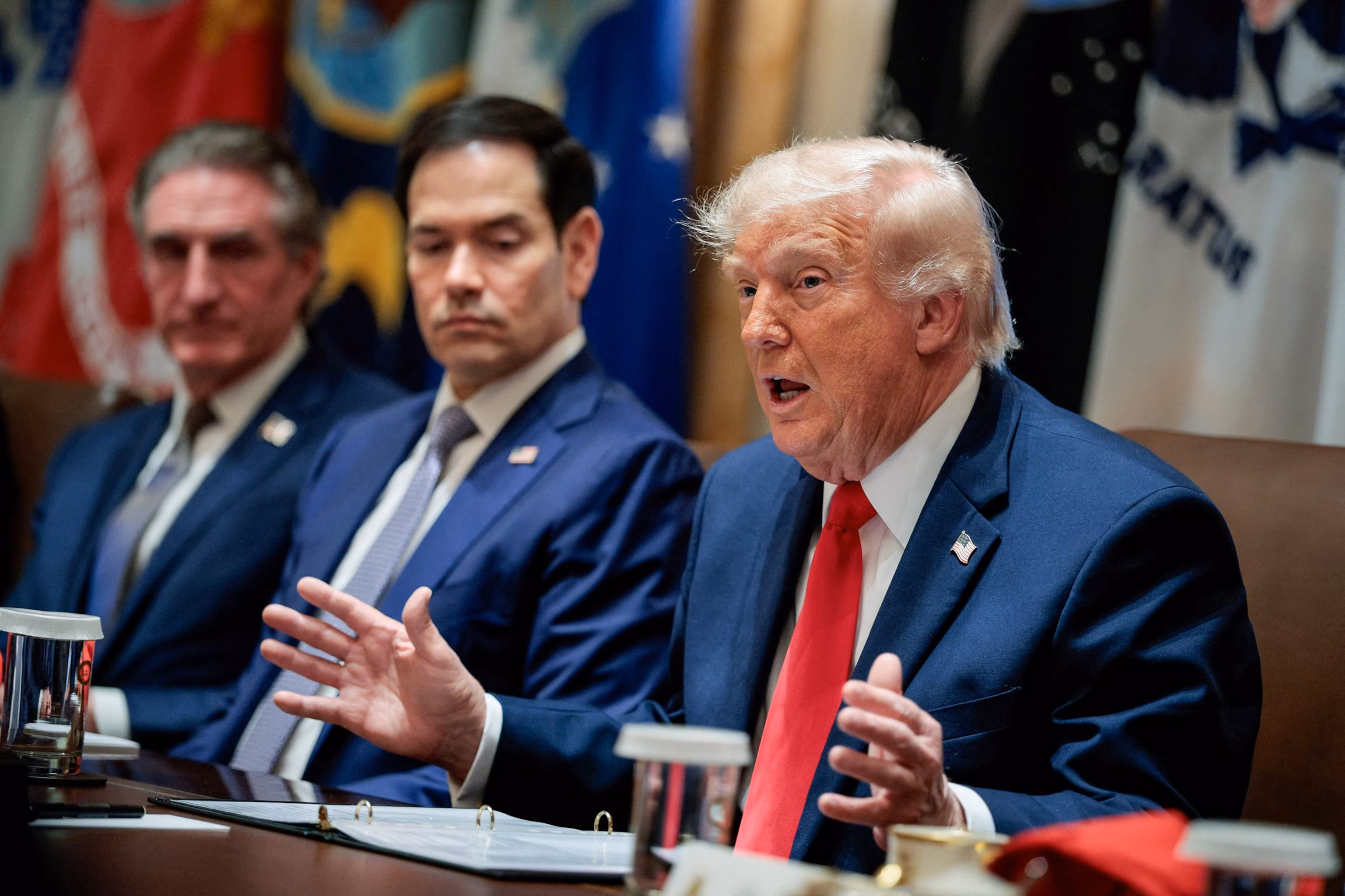 Trump: "I don't care about the midterms," says he's not prioritizing a deal with Iran. 4