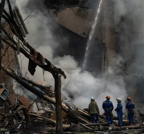 Kyiv Hit by Devastating Russian Missile Strike, President Reports