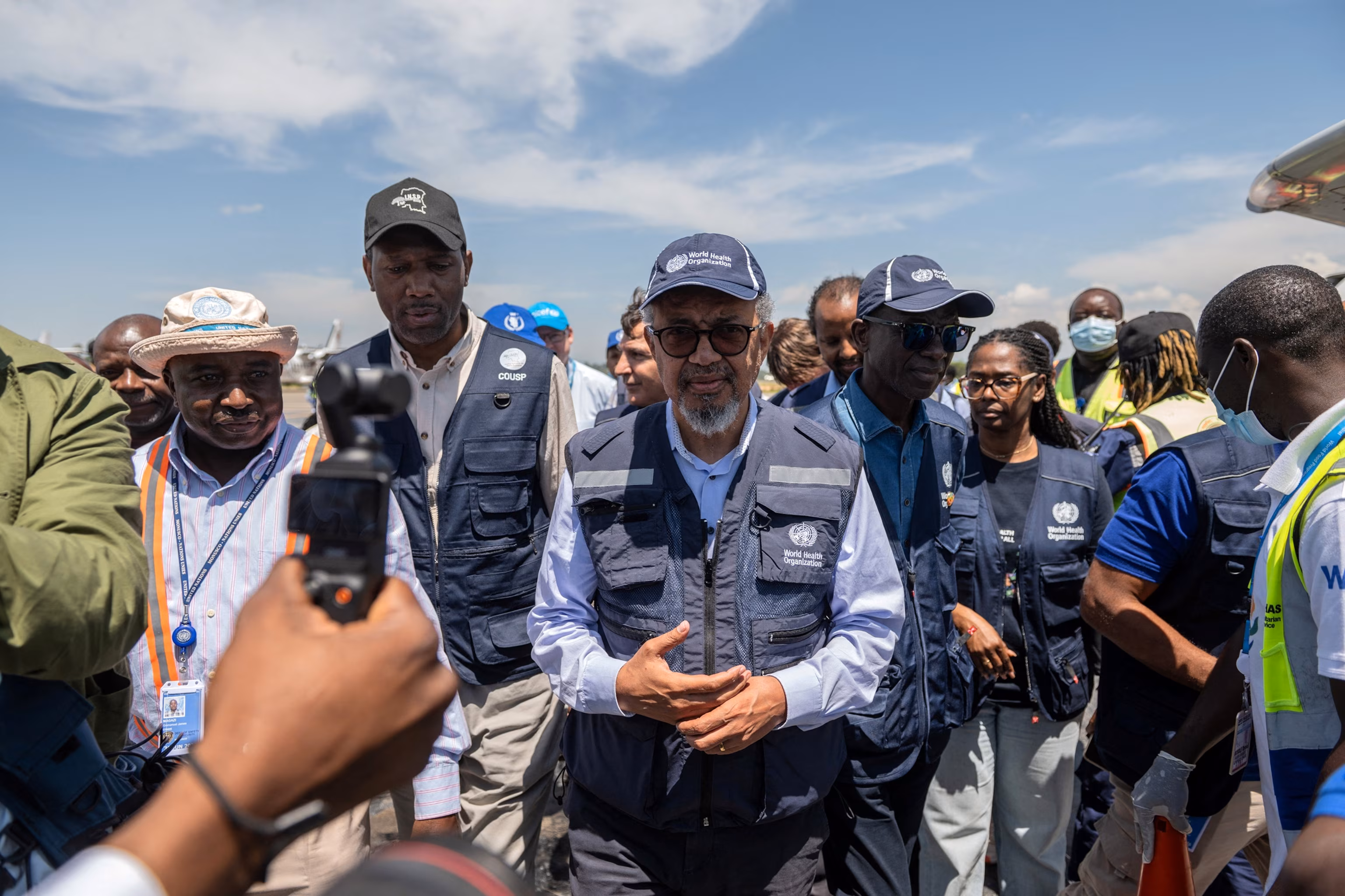 The Director-General of the WHO has arrived in the DRC in light of the Ebola outbreak. 9