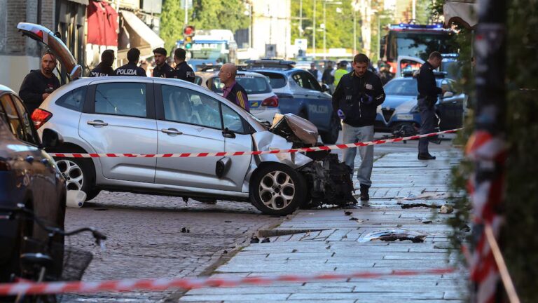 Vehicle Strikes Group in Northern Italy; Eight Hurt: Authorities 9