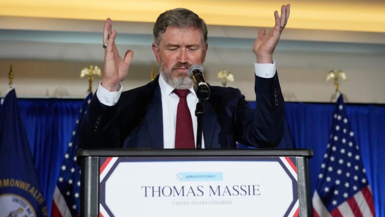 Trump Urges GOP to Oust Massie, They Comply: Insight 3 Trump Urges GOP to Oust Massie, They Comply: Insight 3