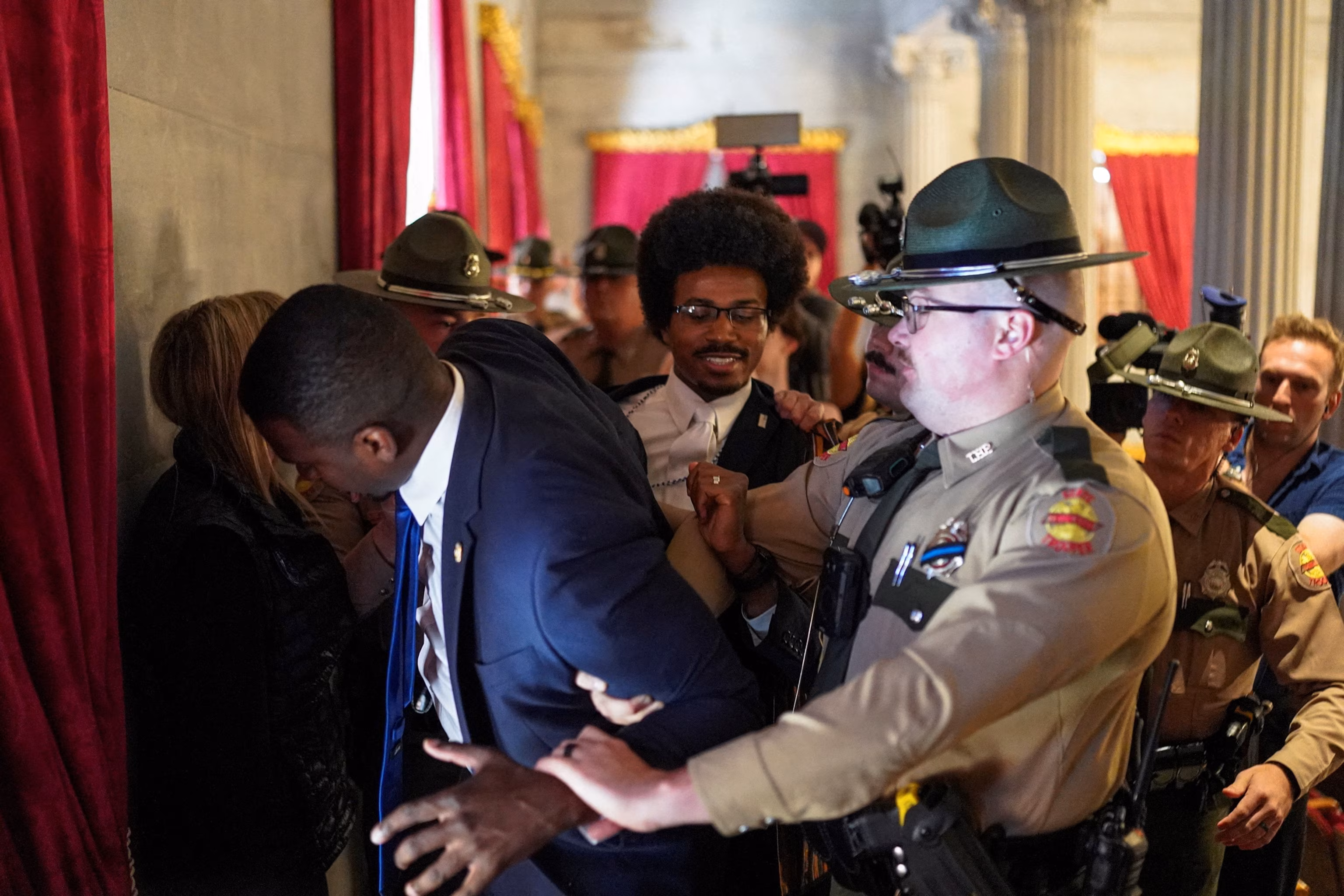 Tennessee approves revised congressional districts, dividing its sole majority-Black constituency. 7