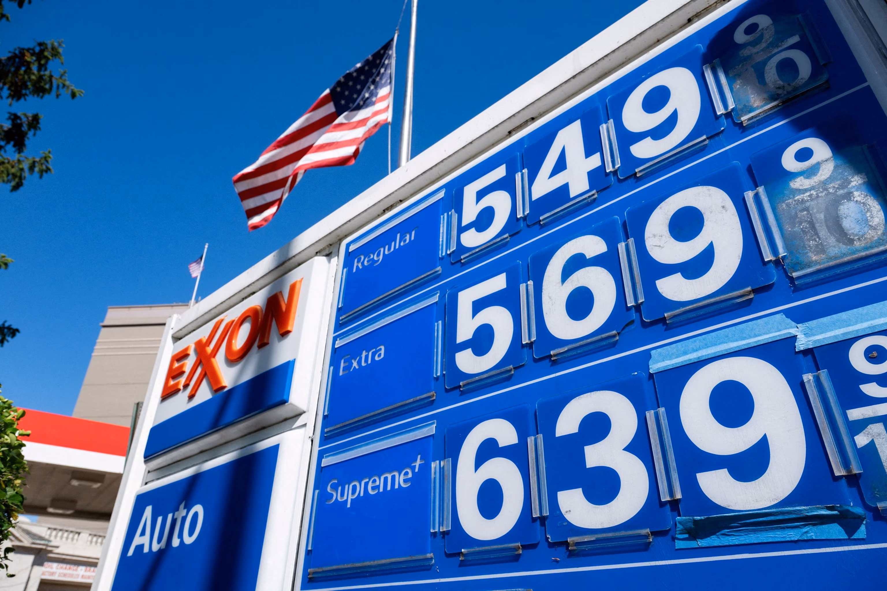 US gasoline costs surge past $4.50, a peak not seen in almost four years. 6