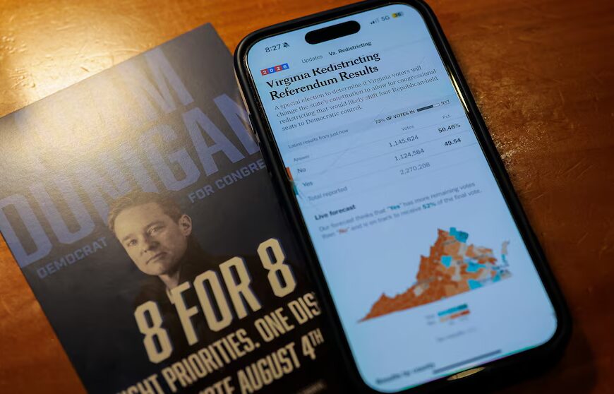 Virginia’s Highest Court Rejects Democratic Redistricting Plan