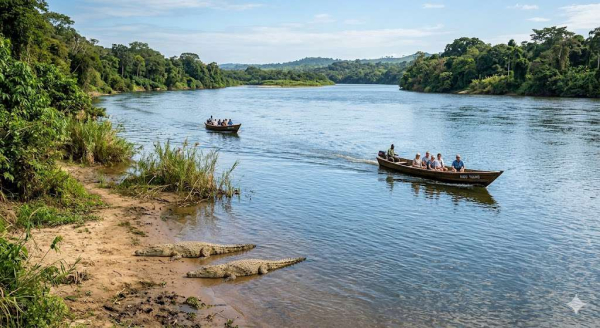 British swimmer breaks world record by swimming 55 kilometers through crocodile-infested river (photos, video) 6
