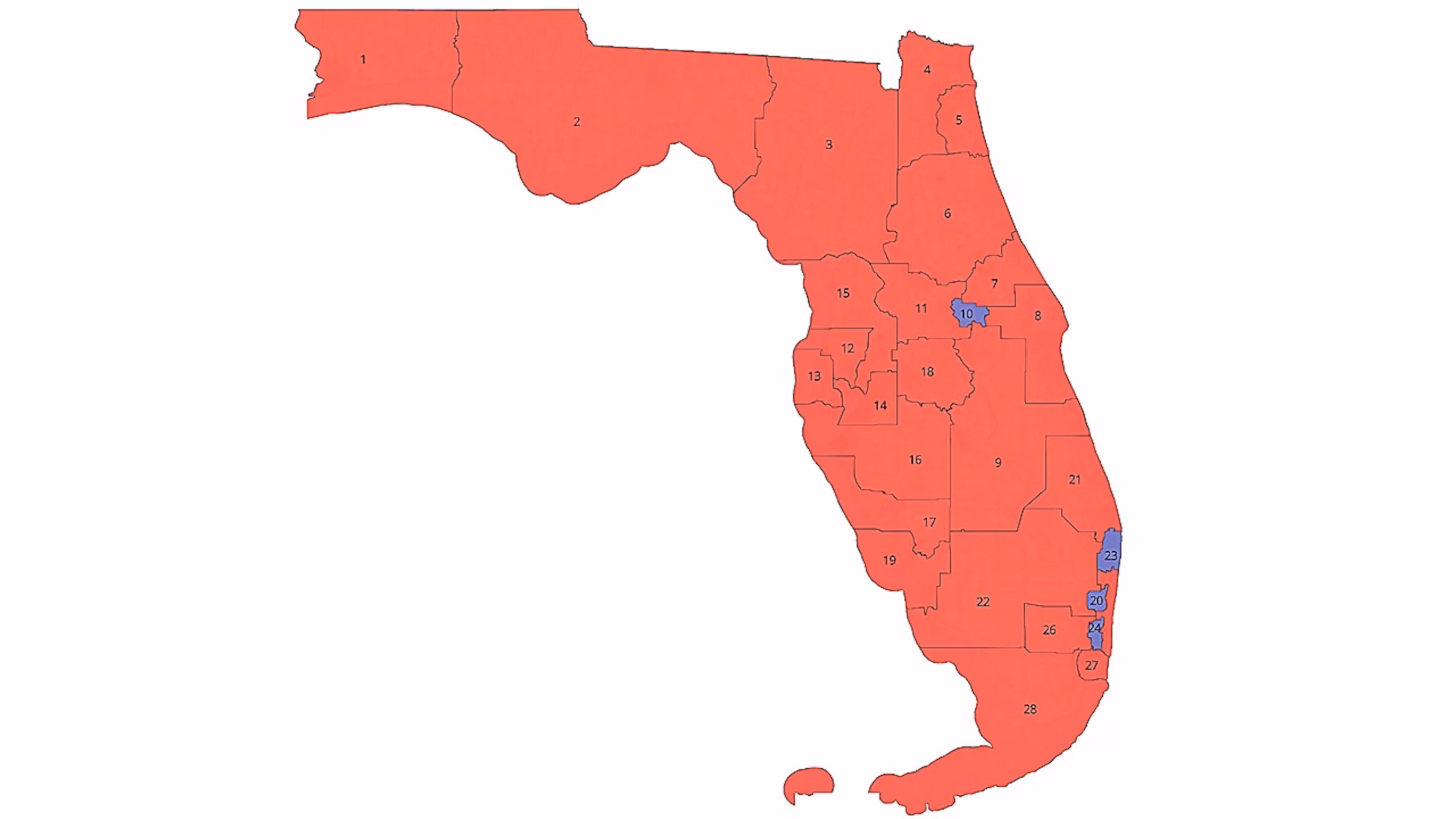 Florida lawmakers pass redistricting plan, potentially boosting GOP House representation by four. 4