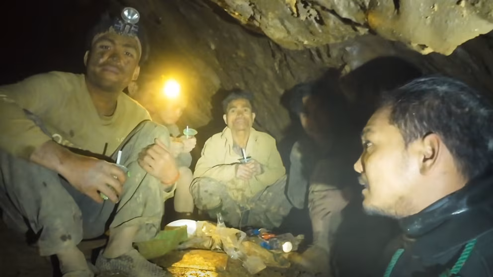 More divers reach Laos to explore narrow caverns in urgent search for 2 locals. 4 More divers reach Laos to explore narrow caverns in urgent search for 2 locals. 4