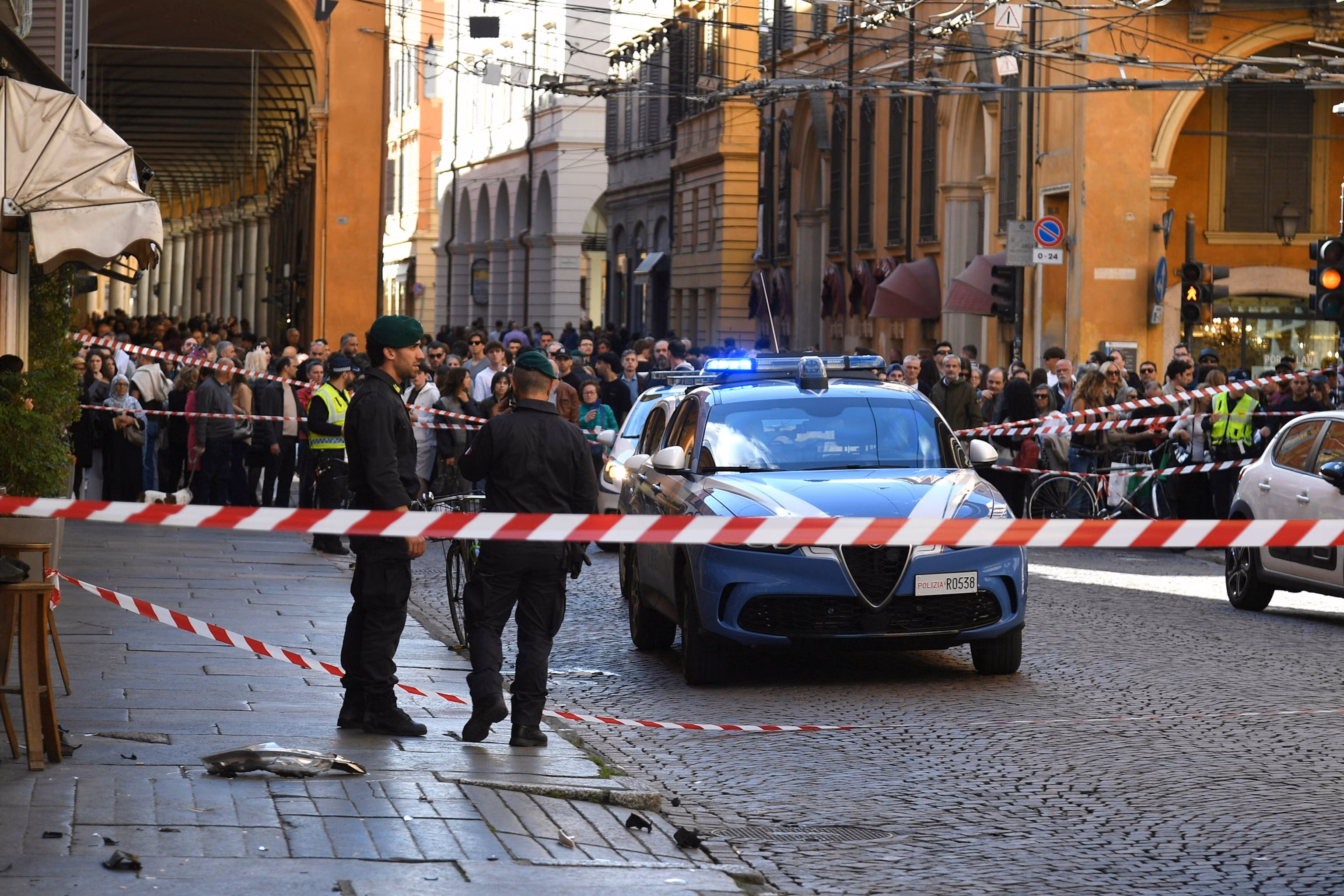 Vehicle Strikes Group in Northern Italy; Eight Hurt: Authorities 6 Vehicle Strikes Group in Northern Italy; Eight Hurt: Authorities 6