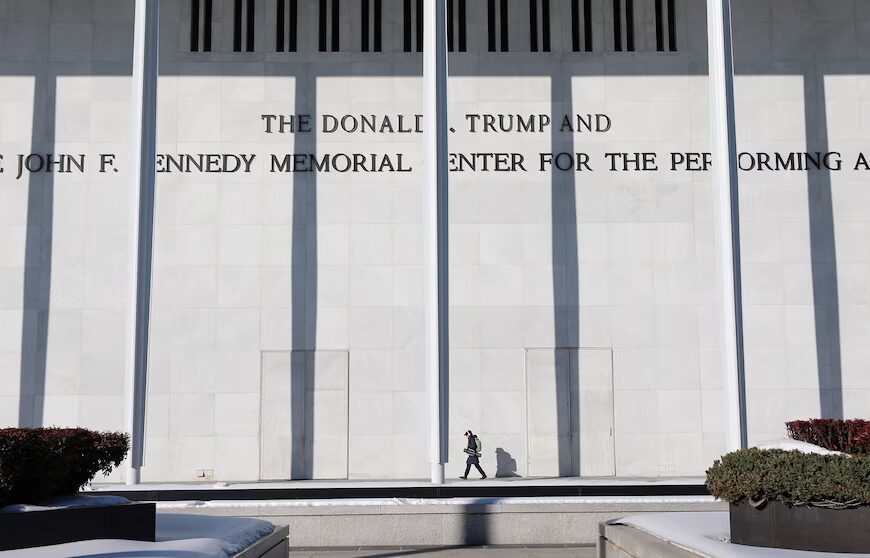 Judicial order: Trump’s name off Kennedy Center, closure halted