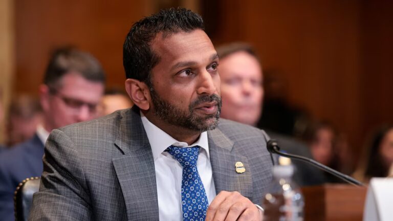 FBI Chief Kash Patel Refutes Drinking Claims in Senate Funding Session 15