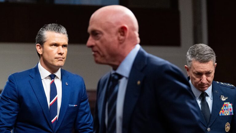 Hegseth aims to penalize Democratic Senator Mark Kelly once more for remarks on the armed forces. 9