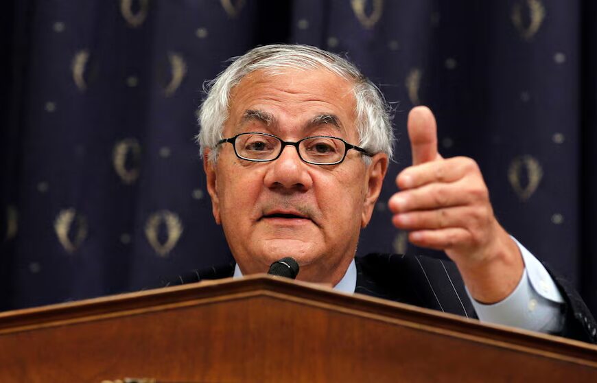 Barney Frank, ex-lawmaker from Massachusetts and LGBTQ+ champion, passes away at 86.