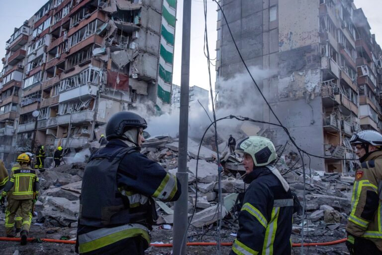Kyiv Hit by Deadly Russian Strike; Zelenskyy Seeks Worldwide Action on "Terror" 5