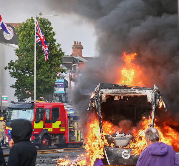 Protests erupt in Belfast following arrest of Sudanese suspect in stabbing incident