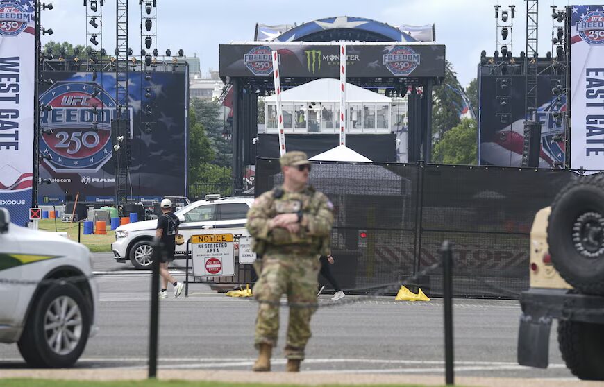 Secret Service states White House security for UFC matches will be on par with&hellip;