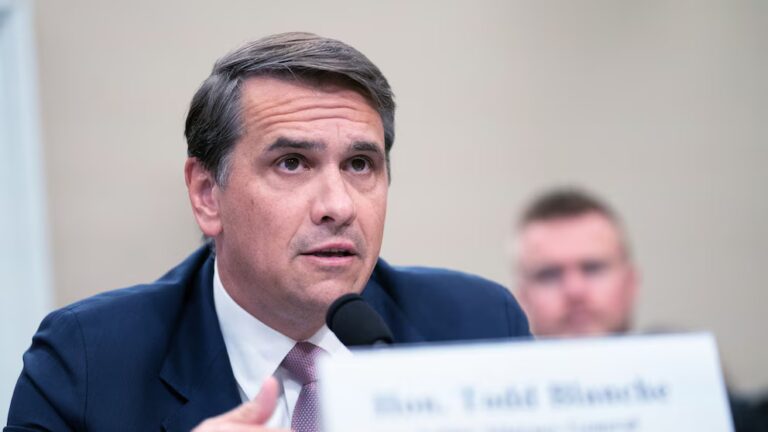 Trump announced Todd Blanche will be his nominee for attorney general. 9