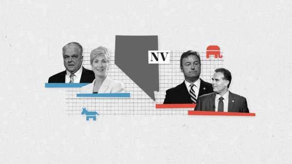Live results for Nevada’s Senate, governor, and key House races