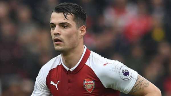 Granit Xhaka signs new Arsenal contract as Unai Emery hails 'important' player