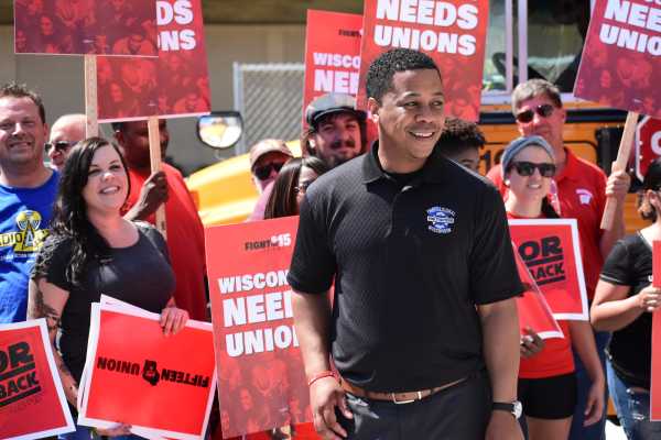 How a black, firefighting union president plans to take on Scott Walker