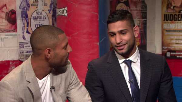 Khan vs Lo Greco:  Amir Khan and Kell Brook rolled the dice in careers which could finally collide in  2018