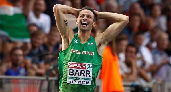 Thomas Barr makes history with bronze medal in Berlin