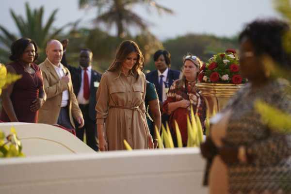 Trump’s alleged "shithole" comments come back to haunt Melania during Africa visit