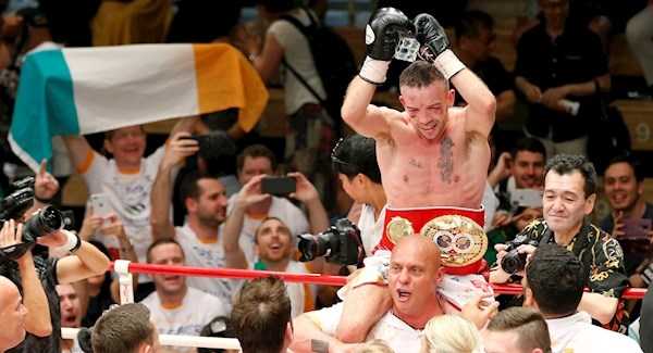 Irish boxer TJ Doheny is IBF World Super Bantamweight champion