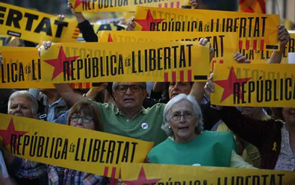 Catalonia Govt Chief Says Majority of Catalans Back Self-Determination