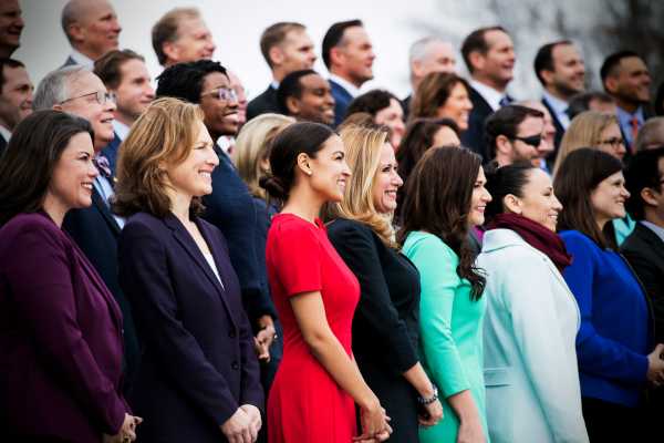 Watch: a historic class of new lawmakers are sworn into Congress