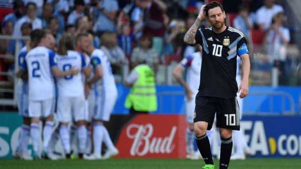 Lionel Messi’s nightmare start to the World Cup against Iceland