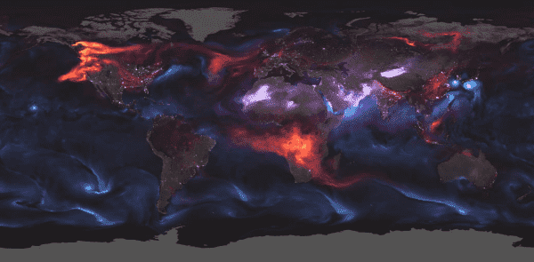 NASA Reveals Atmospheric Aerosols Swirling Across Earth (PHOTO)
